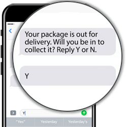 AT&T Retail Delivery Notification
